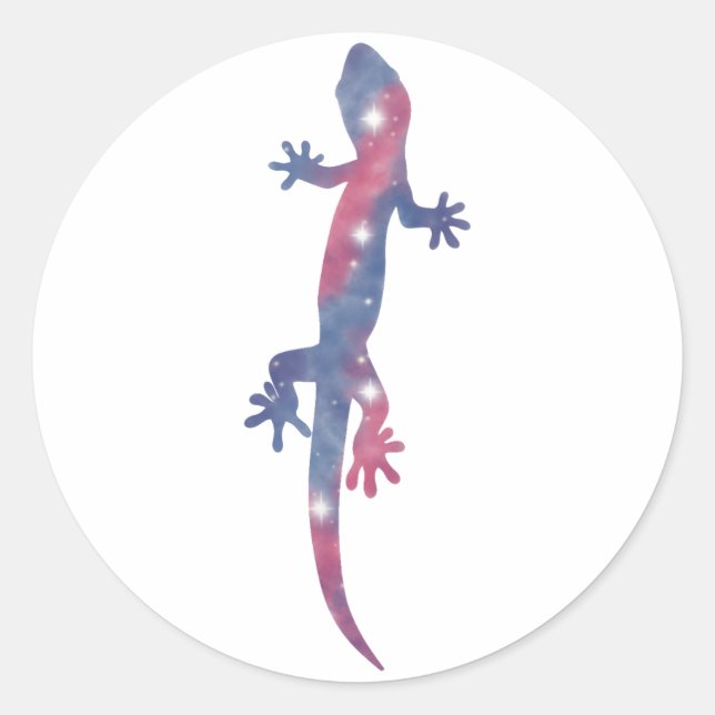 Light Lizard Starscape Sticker (Front)