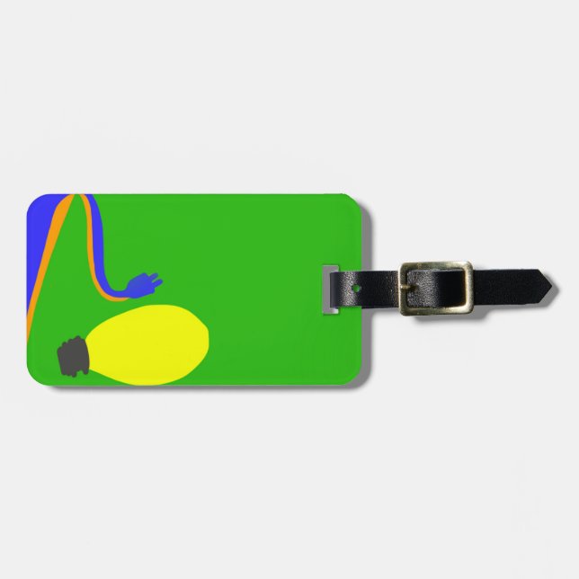 Light Luggage Tag (Front Horizontal)