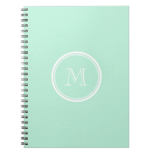 Light Mint Green High End Coloured Spiral Notebook