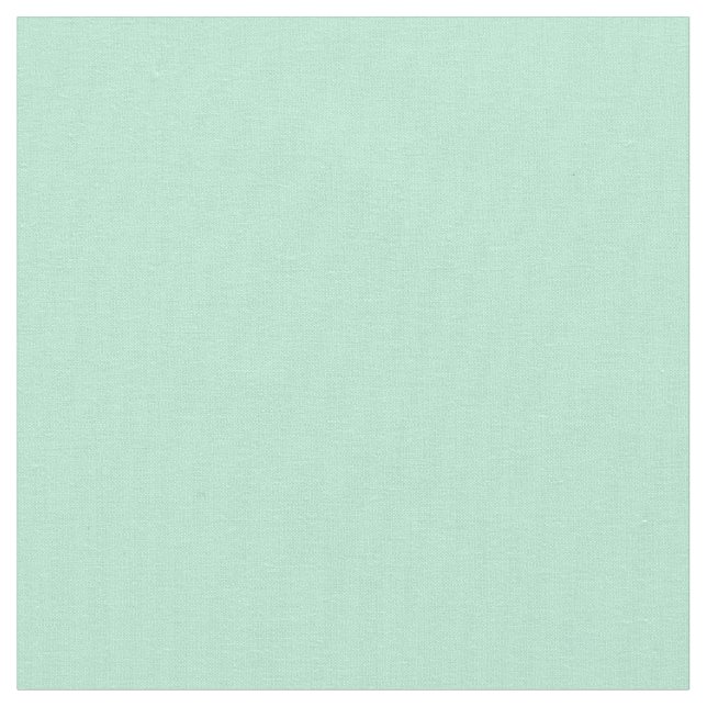 Light Mint Green Solid Color Fabric (Close Up)