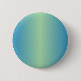 Light Moss Green and True Blue Gradient 6 Cm Round Badge