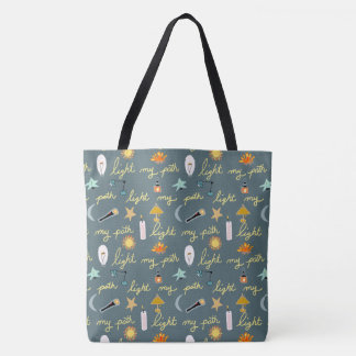 Light My Path Tote Bag