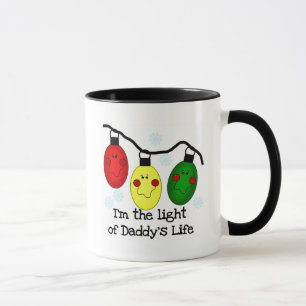 Light of Daddy's Life Holiday Tshirts and Gifts Mug