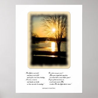 Light of God Photograph Poster