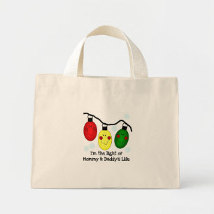Light of Mummy and Daddy's Life Tshirts and Gifts Mini Tote Bag