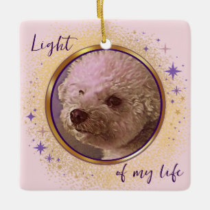 Light of My Life Ceramic Ornament