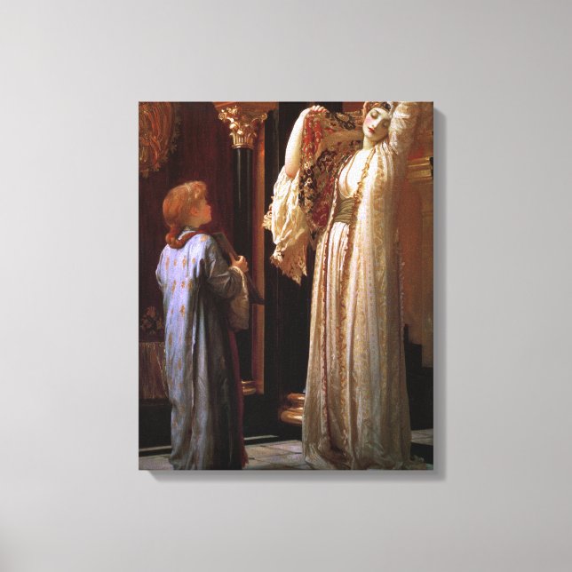 Light of the Harem by Lord Frederic Leighton Canvas Print (Front)