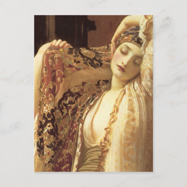 Light of the Harem - Lord Frederick Leighton Postcard (Front)