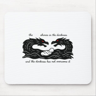 Light Of The World Baby Jesus Christian Design Mouse Pad