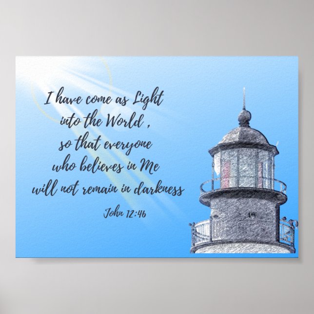 Light of the World Light House  Poster (Front)