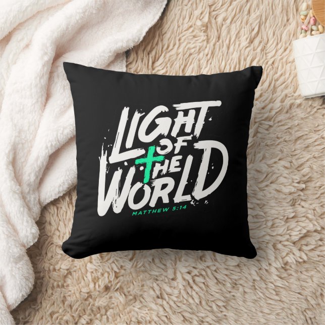 Light of the world matthew 5:14 cushion (Blanket)