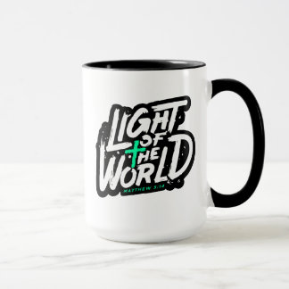 Light of the world matthew 5:14 mug