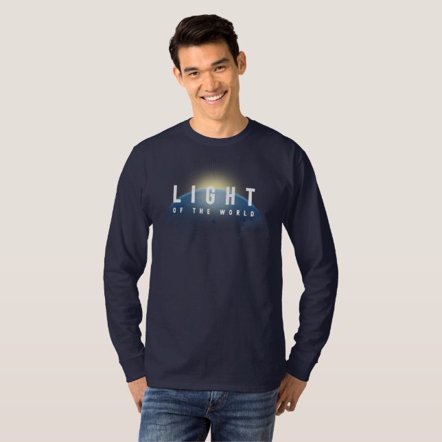 Light of the World | Men Long sleeve T-Shirt (Front Full)