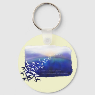 Light of Unity Key Ring