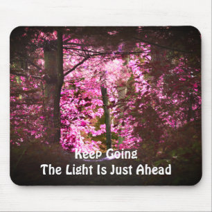 Light On The Path Inspirational  Mouse Pad