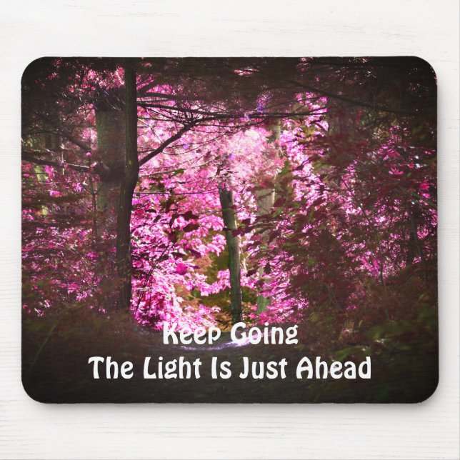 Light On The Path Inspirational  Mouse Pad (Front)