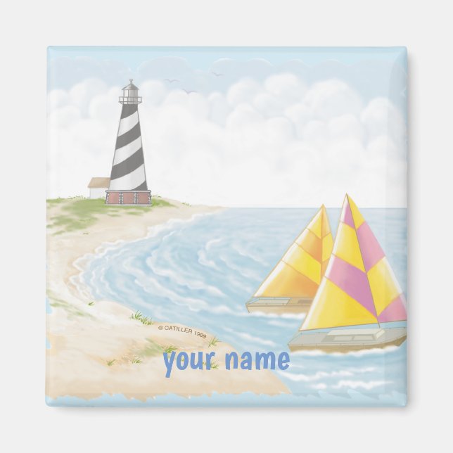 Light One Lighthouse magnet  (Front)