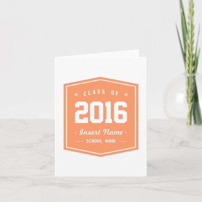 Light Orange Cool Class Card (Front)