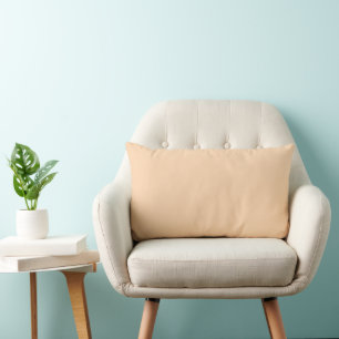 Light Orange Lumbar Pillow