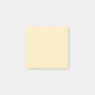 Light Orange Polka Dots Post-it Notes