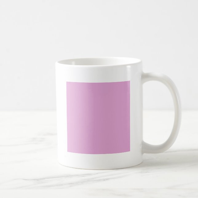 Light Orchid Pink Coffee Mug (Right)