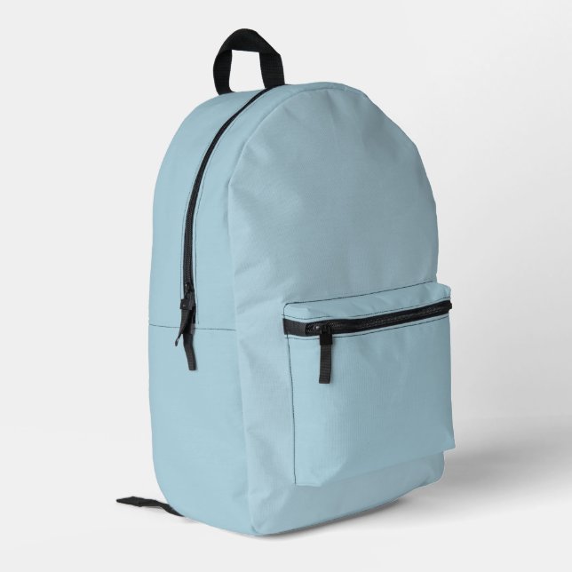 Light Oyster Blue Backpack   (Back Corner Left)