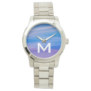 Light painting abstract colour trails watch