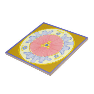 Light Passion Mediterranean Plate Coaster tile