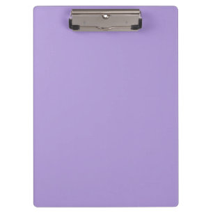 Light Pastel Purple Solid Colour Clipboard