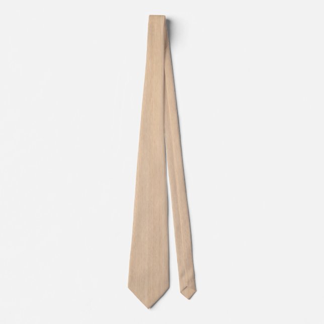 Light Pine Wood Tie (Front)