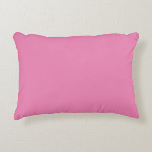 Light pink and Blue solid colour plain pillow