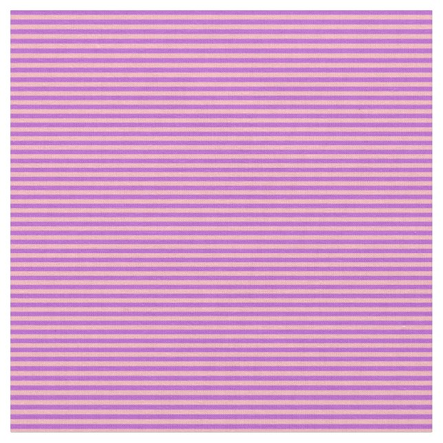 Light Pink and Orchid Coloured Pattern of Stripes Fabric (Close Up)