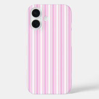 Light pink and white candy stripes