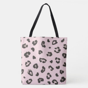 Light Pink Animal Print Fashion Tote Bag