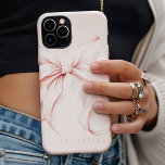 Light Pink Bow iPhone / iPad case<br><div class="desc">Light Pink Bow iPhone / iPad case</div>
