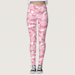 Light Pink Camo Leggings