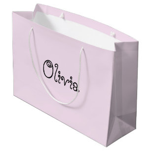 Light Pink Colour Baby Shower Gift Bag