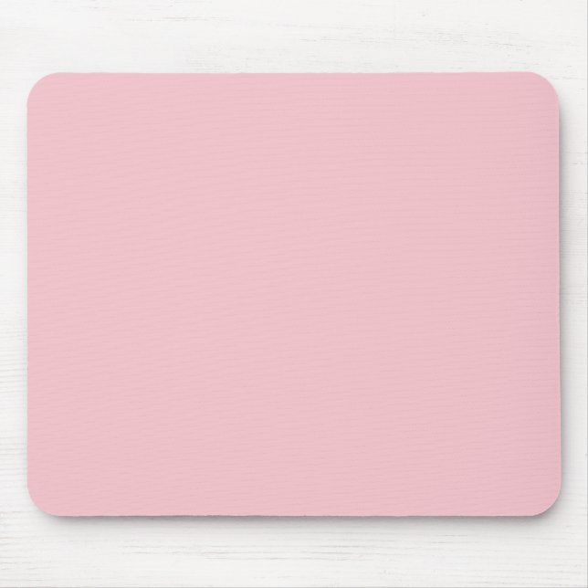 Light Pink Colour Mouse Pad (Front)
