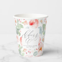 Light Pink Floral Elegant Cheers