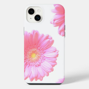 Light pink gerbera daisy iPhone 14 plus case