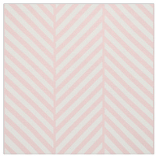 Light Pink Herringbone Large Scale Fabric