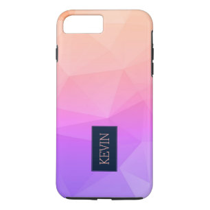 Light Pink & Lavender Modern Geometric Pattern Case-Mate iPhone Case
