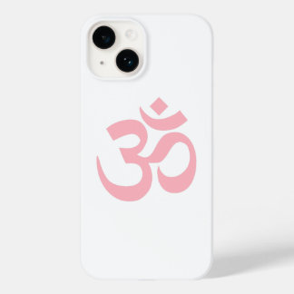 Light Pink Om Symbol Case-Mate iPhone 14 Case