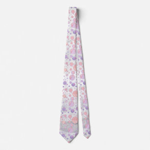 Light Pink Polka Dot Pattern Tie