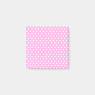 Light pink Polka Dots Post-it Notes