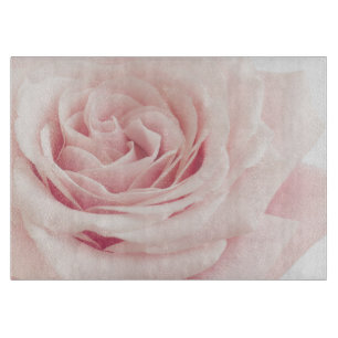 Light Pink Rose Flower - Roses Flowers Floral Cutting Board