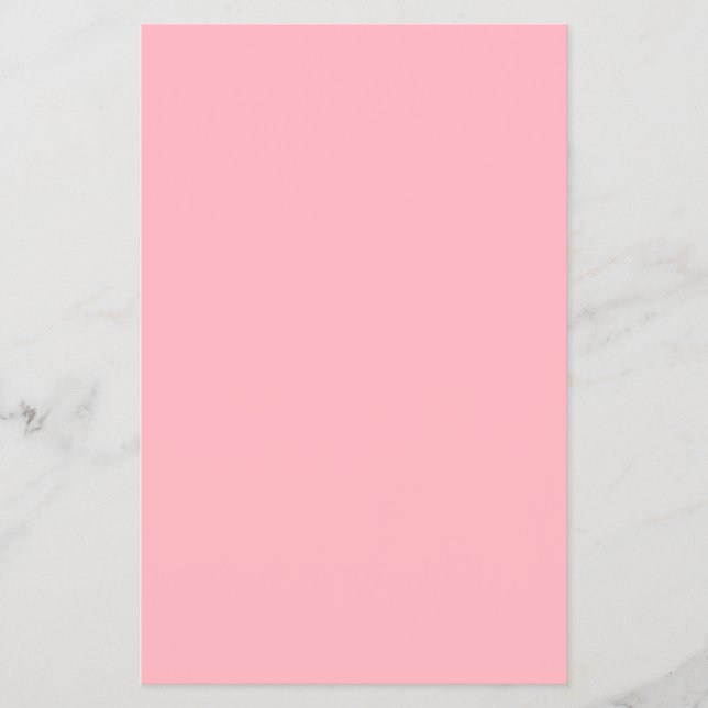Light Pink Solid Colour Flyer (Front)