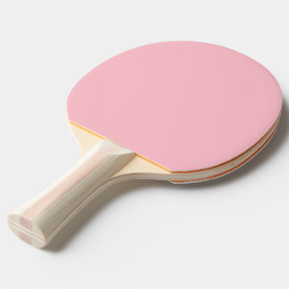 Light Pink Solid Colour Girly Pastel Ping Pong Paddle