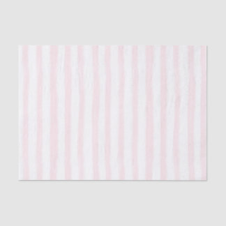 Light pink stripes tissue paper