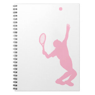 Light Pink Tennis Notebook